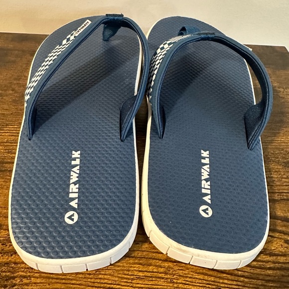 Airwalk Men’s Deck Blue Multi Flip Flops NWT Various Sizes - Picture 3 of 5